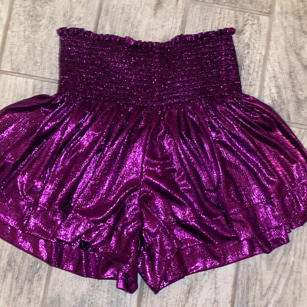 Metallic Shorts